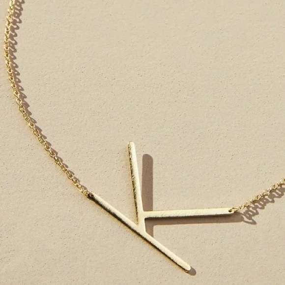 Anthropologie Jewelry - Anthropologie Monogram “K” Necklace